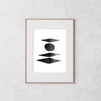 Black & White Abstract - Digital Download