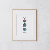 Colored Moons - Digital Download