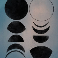 Black Moon Phases - Digital Download