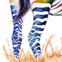 Rainbow Zebra