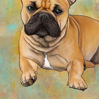 Frenchie Painting - Digital Download