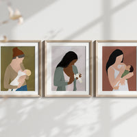 Lactation Art Trio