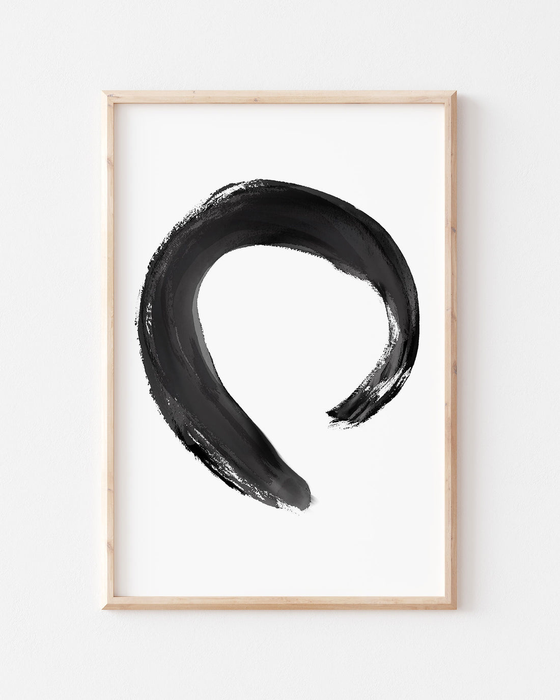 Black & White Enso - Digital Download