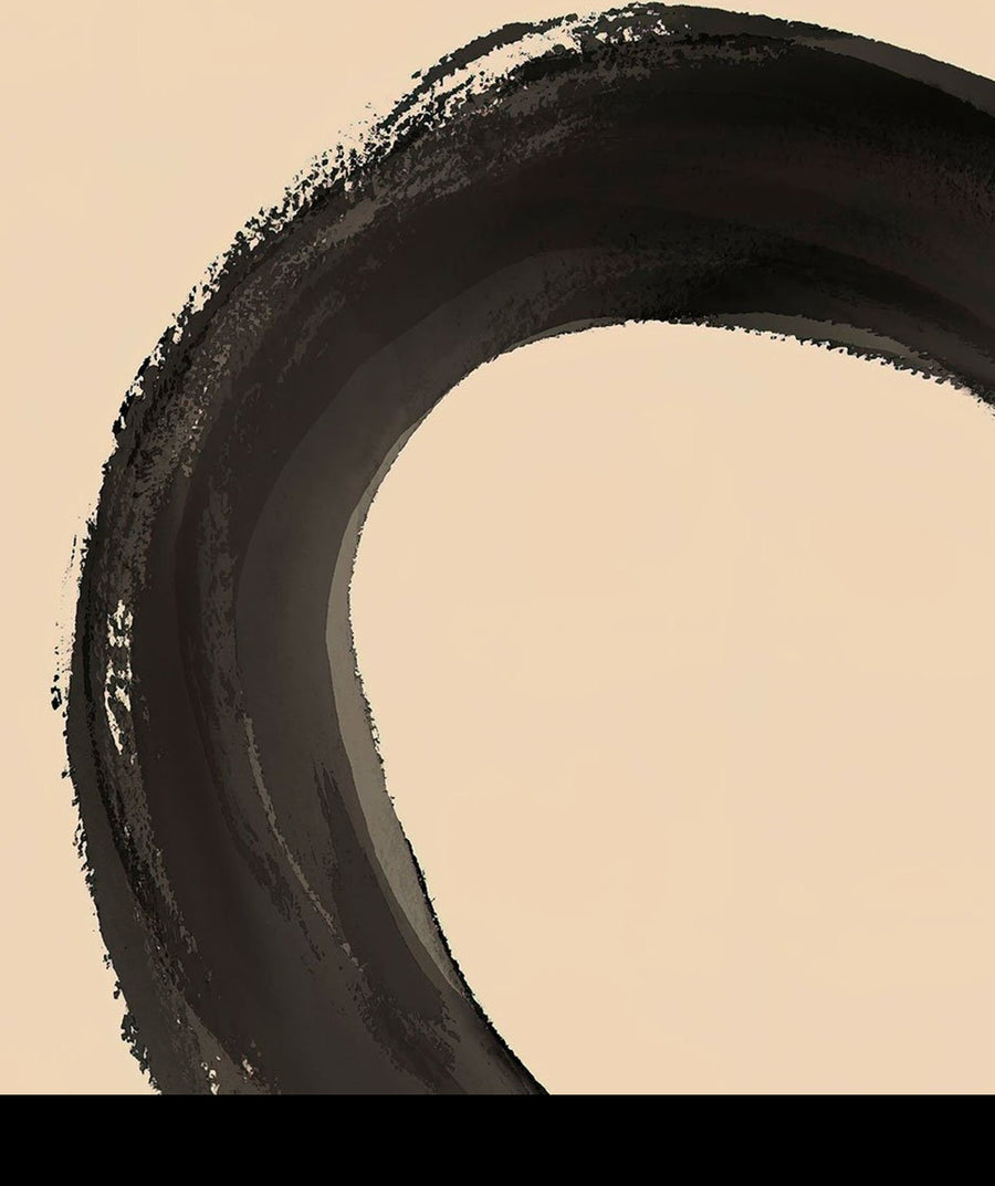 Black & Tan Enso - Digital Download